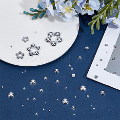 3000Pcs ABS Imitation Pearl Cabochons&nbsp;KY-CY0001-09