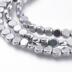 Non-magnetic Synthetic Hematite Beads Strands&nbsp;G-A181-A05P
