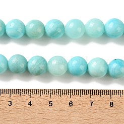 Natural Striped Stone Beads Strands&nbsp;G-B192-B01-10mm
