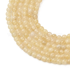 Natural Topaz Jade Beads Strands&nbsp;G-Z116-A11-2mm