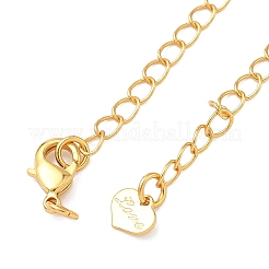 Heart Brass End with Chains&nbsp;KK-H532-10B-G