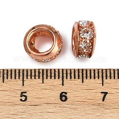 Brass Rhinestone Beads&nbsp;KK-U071-02C-01RG
