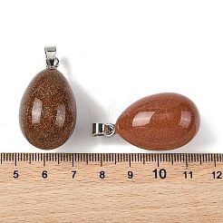 Synthetic Goldstone Pendants&nbsp;GG-K002-08A-13