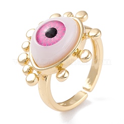 Brass Cuff Rings&nbsp;RJEW-M138-27G-A