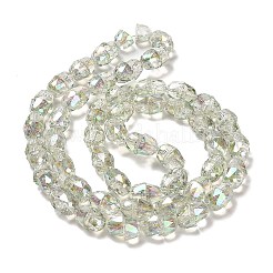 Transparent Glass Beads Strands&nbsp;EGLA-D030-03C