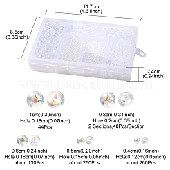5 Style Transparent Acrylic Beads&nbsp;TACR-YW0001-72