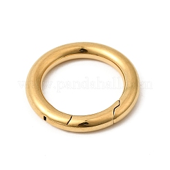 304 Stainless Steel Spring Gate Rings&nbsp;STAS-B128-05G-04