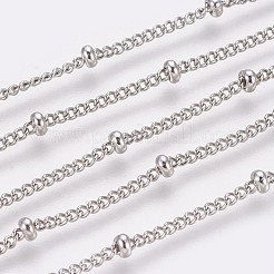 Tarnish Resistant 304 Stainless Steel Curb Chain Anklets&nbsp;LS-AJEW-P069-02P