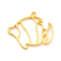 Alloy Open Back Bezel Pendants&nbsp;FIND-B005-03G