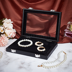 Rectangle Jewelry PU Leather Loose Diamond Storage Box&nbsp;CON-WH0094-45B