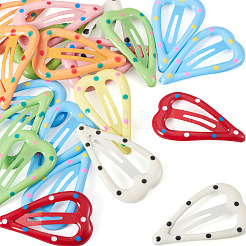Iron Enamel Snap Hair Clips&nbsp;PHAR-TADJ0001-06C