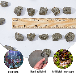 2 Bags Natural Druzy Chalcopyrite  Beads&nbsp;G-FH0002-05