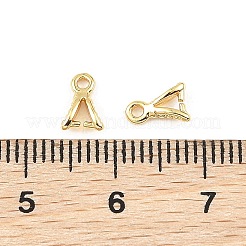 シーグレース ブラス アイスピック ピンチベイル  カドミウムフリー＆ニッケルフリー＆鉛フリー  オーバル  18KGP本金メッキ  7.5x4.8x2mm  穴：1.2mm  ピン：0.9mm&nbsp;XGRQ1R668-346G