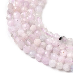 Natural Kunzite Beads Strands&nbsp;G-G343-B03-3mm