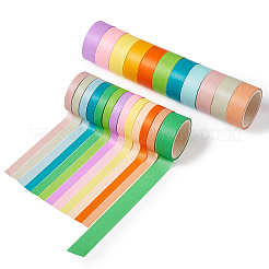 12 Colors DIY Scrapbook Decorative Adhesive Tapes&nbsp;DIY-TA0002-40