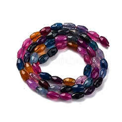 Natural Dragon Veins Agate Beads Strands&nbsp;G-G177-A03-01