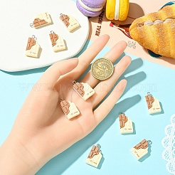 10Pcs Resin Pendants&nbsp;RESI-YW0004-68