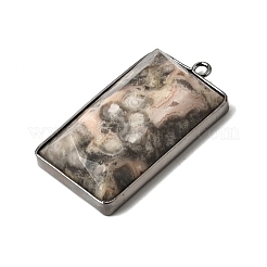 Natural Crazy Agate Pendants&nbsp;G-P614-01EB-01