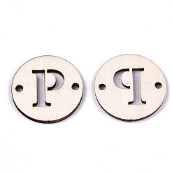 Unfinished Natural Poplar Wood Links Connectors&nbsp;WOOD-S045-140B-01P