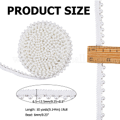 Polyester Lace Trim&nbsp;OCOR-WH011-164B