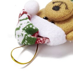 Non Woven Fabric Christmas Pendant Decorations&nbsp;AJEW-P099-07