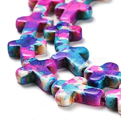 Synthetic Turquoise Beads Strands&nbsp;G-C101-E01-01