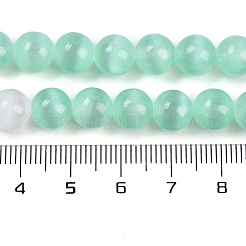Macaron Color Natural Selenite Beads Strands&nbsp;G-A243-A01