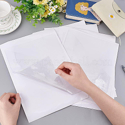 8Pcs 2 Styles Transparent PVC Plastic Self-Adhesive Bags&nbsp;ABAG-BC0001-36