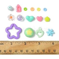 DIY Acrylic & Polymer Clay Beads Jewelry Making Findings Kits&nbsp;DIY-FS0006-86