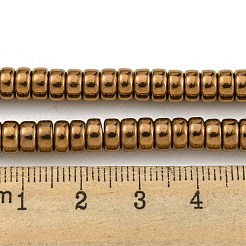 Electroplated Synthetic Non-magnetic Hematite Beads Strands&nbsp;G-K361-A05-03
