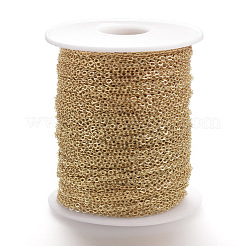 Brass Cable Chains&nbsp;KK-S332-21G
