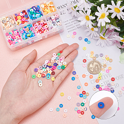 Handmade Polymer Clay Beads Strands&nbsp;CLAY-AR0001-03