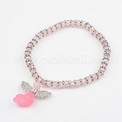 Glass Beaded Charm Bracelets&nbsp;BJEW-JB02309
