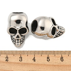 316 Surgical Stainless Steel European Beads&nbsp;STAS-Q326-02AS-03