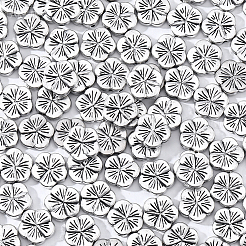 100Pcs Tibetan Style Alloy Beads&nbsp;TIBE-PA0001-06