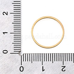 Brass Linking Rings&nbsp;KK-Z126-03G-04