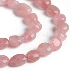 Natural Rose Quartz Beads Strands&nbsp;G-D0002-D63