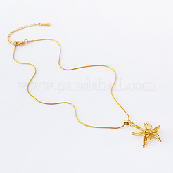 3Pcs Vintage Stainless Steel Sunflower Pendant Necklaces for Women&nbsp;LZ9706