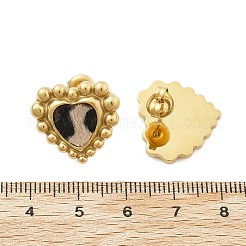 304 Stainless Steel Stud Earrings for Women&nbsp;EJEW-K268-15G