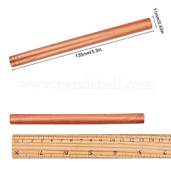 シーリングワックススティック  レトロなビンテージワックスシーリングスタンプ用  砂茶色  135x11mm&nbsp;DIY-WH0003-G24
