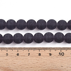 Transparent Glass Beads Strands&nbsp;GLAA-T032-T10mm-MD03