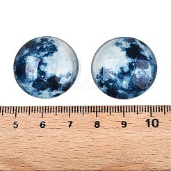 Fluorescent Glass Cabochons&nbsp;GGLA-T004-12B