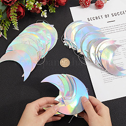 Iridescent Paper Glitter Garland&nbsp;HJEW-WH20003-10B