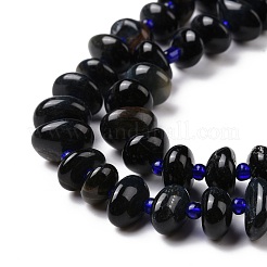 Natural BlueTiger Eye Beads Strands&nbsp;G-D480-A02-01