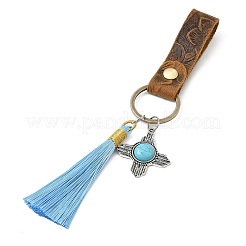 Cowhide Leather Keychain&nbsp;KEYC-TAC00026