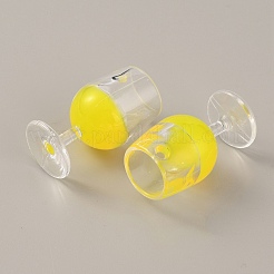Transparent Resin Pendants&nbsp;RESI-WH0026-48E