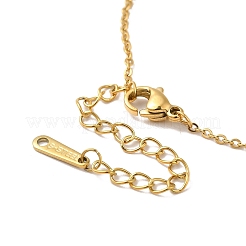 Pink Cubic Zirconia Pendant Necklace&nbsp;NJEW-H161-01H