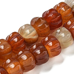 Natural Red Agate Beads Strands&nbsp;G-G142-A17-01