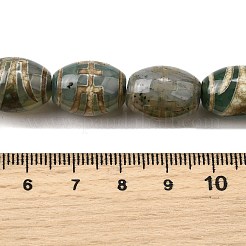 Tibetan Style dZi Beads Strands&nbsp;G-S389-A01