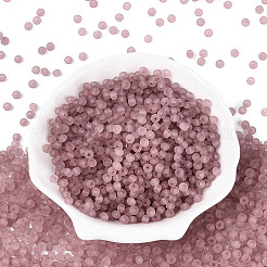 FGB Frosted Transparent Glass Seed Beads&nbsp;SEED-N013-04A-06